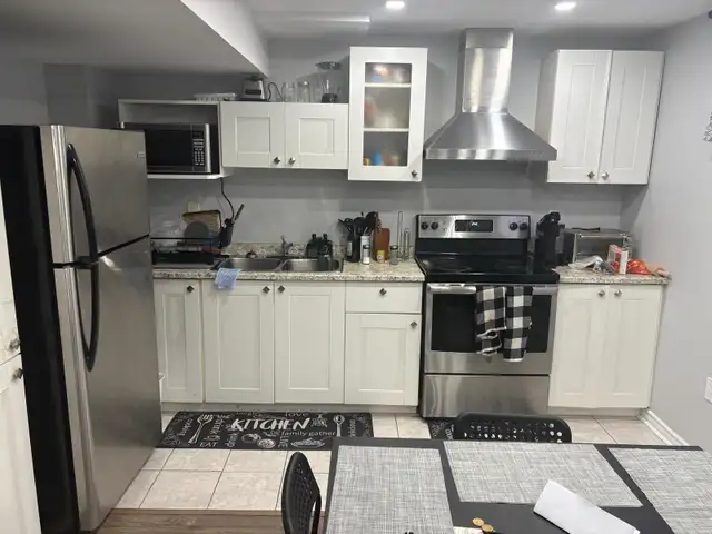 Two bedroom basement apartment to rent in Brampton