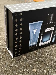 YSL Y Eau de Parfum Gift Set 100 ml   10 ml Spray   Shower Gel - Photo 9