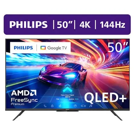 50' Q LED TV-144HZ-smart-4k ultra hd-inbox-warranty-$319-no tax