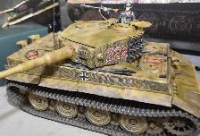Pre-painted and Pre-assembled WW2 The 3rd Reich Tiger 1 Tank