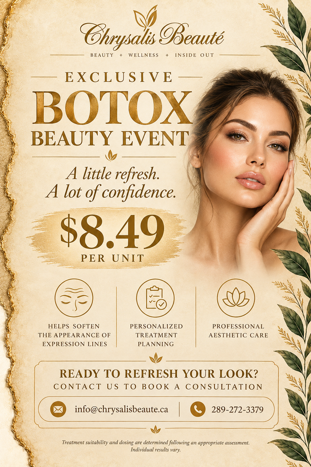 Chrysalis Beauté Botox Treatment