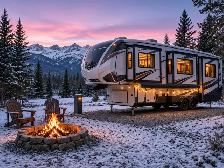 Winter RV Site, 30 Amp Power & Fire Pit, $1,000/mo, Cochrane