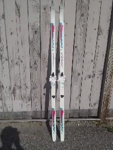 Cross country skis 135 cm ($15) and 160 cm ($20)