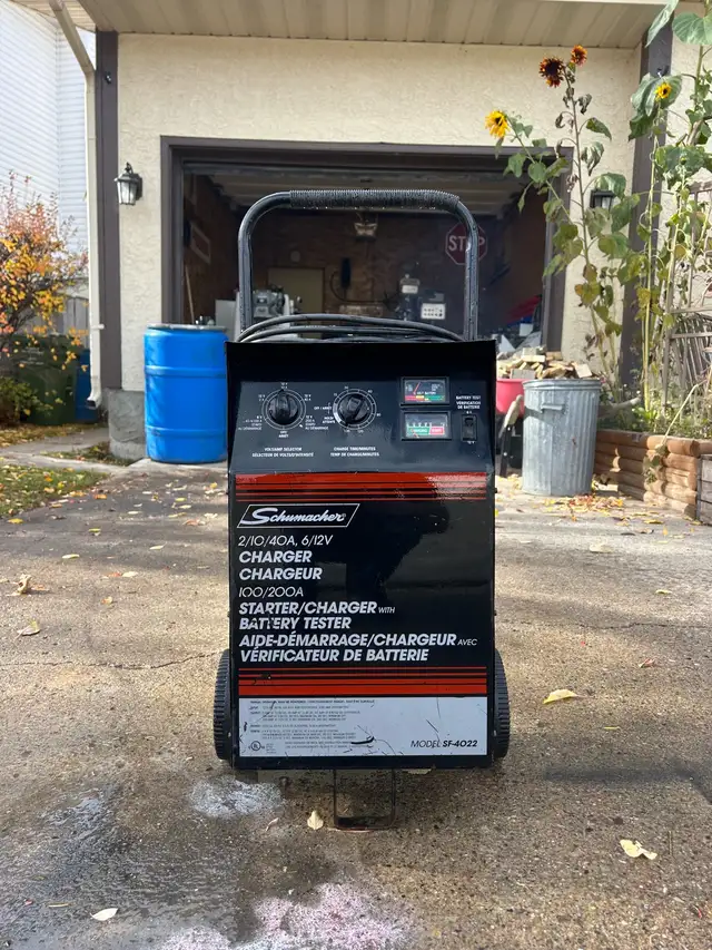 Schumacher Battery Changer
