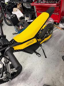 Heybike Villain E-Dirt Bike — Open Box, Yellow (Peterborough)