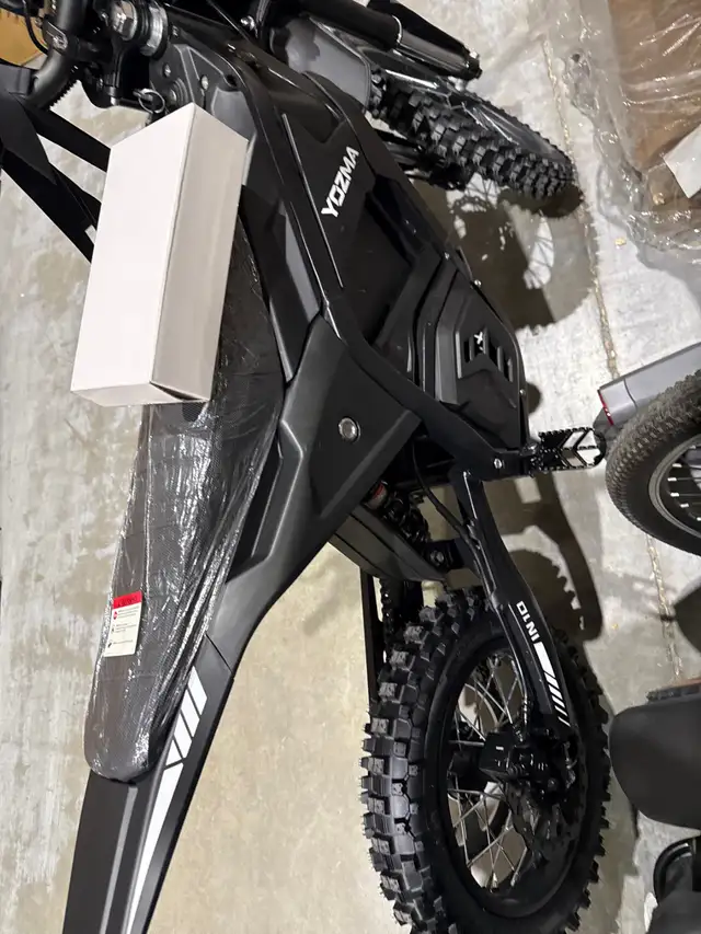 Yozma IN10 Electric Dirt Bike — Black, 0 KM (Whitby)