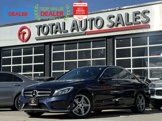 2016 Mercedes-Benz C-Class //AMG PKG | ONE OWNER | PANO | 360 CA