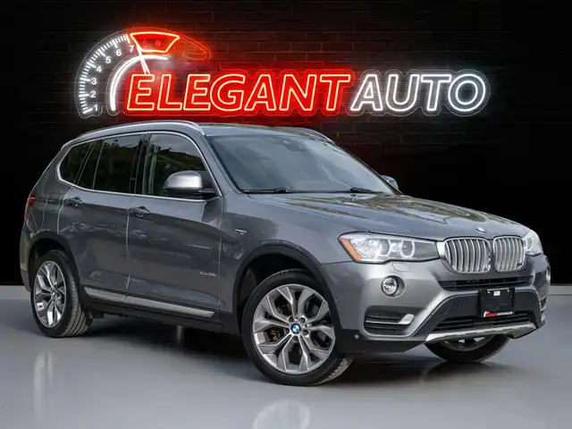2017 BMW X3 28INAV|PANOROOF|BACKUP|HARMAN KARDON|B.SPOT|CLEAN CA