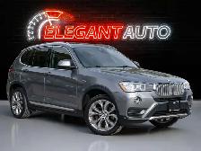 2017 BMW X3 28INAV|PANOROOF|BACKUP|HARMAN KARDON|B.SPOT|CLEAN CA