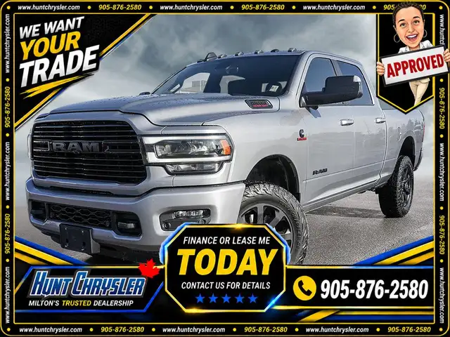 2020 RAM 2500 BIG HORN NIGHT EDITION | 20S | SUN | ALPINE | BSM