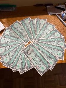 1967 CAN Mint  Centennial Dollar Bills—No Serial Number