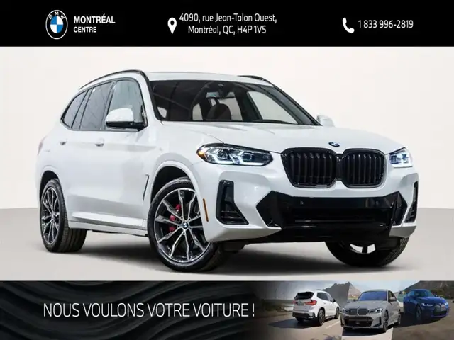 2023 BMW X3 xDrive30i | Premium Essentiel | M Sport | Freins M