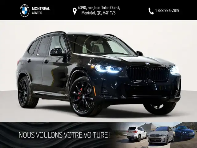2024 BMW X3 xDrive30i | M Sport | Ensemble aérodynamique M