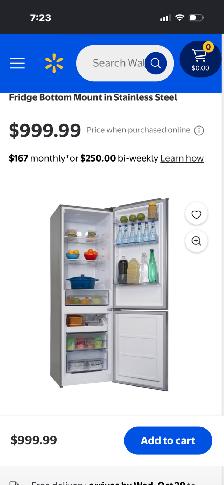 3yr old Used Fridge works great - Photo 5