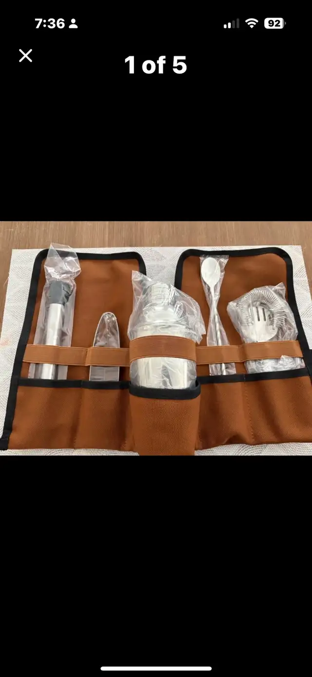 Mixology Set and Cups