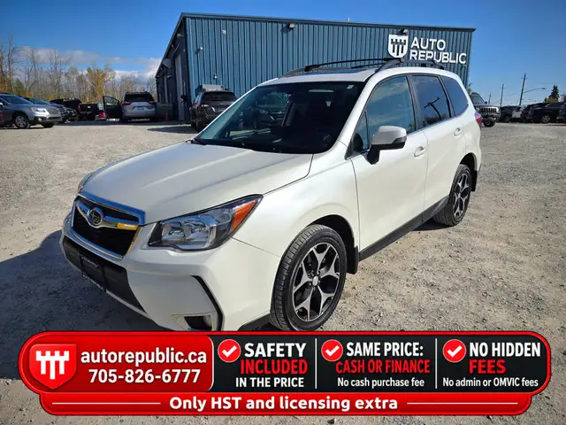 2014 Subaru Forester 2.0XT Touring Certified One Owner Very Low