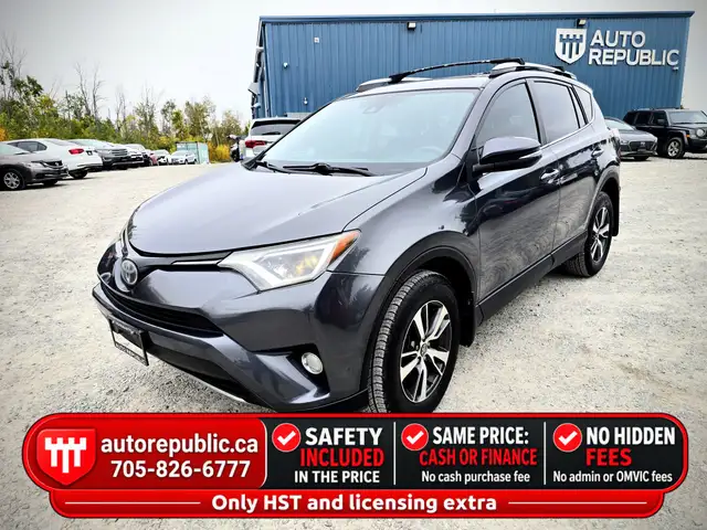 2017 Toyota RAV4 XLE AWD Certified One Owner Local Trade in