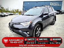 2017 Toyota RAV4 XLE AWD Certified One Owner Local Trade in