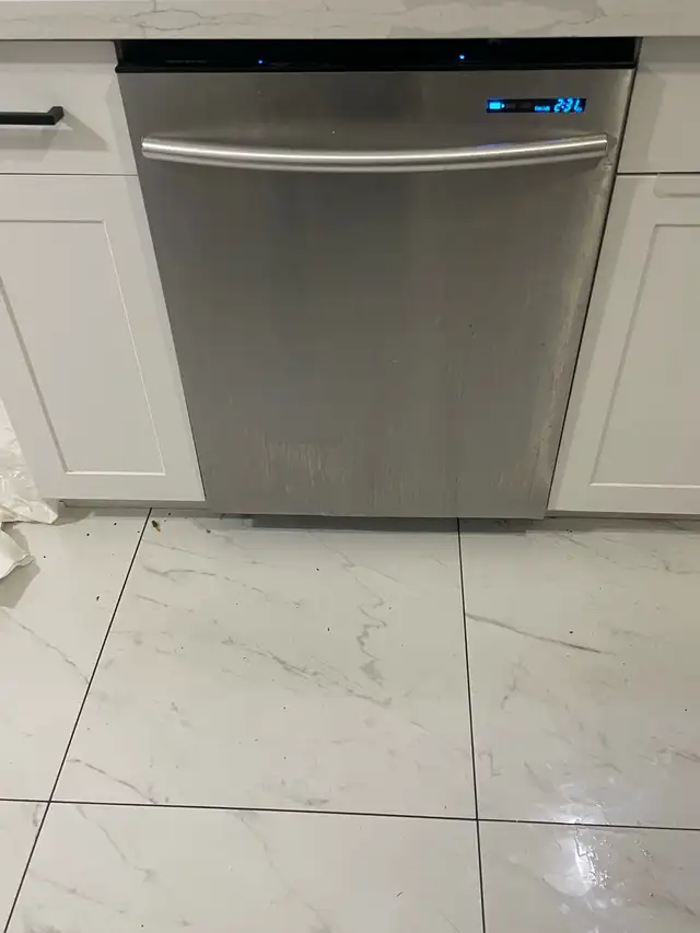 Dishwasher installation # remove old one and install new