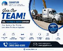 class 1 hiring for flatdeck and Box trailers