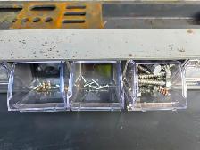 Wall Mounted 9 Drawers Bolts Organizer  With Contents - Photo 6