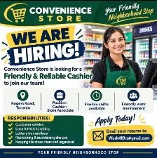 Cashier/ store cleark