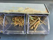 Wall Mounted 6 Drawers Bolts Organizer With Contents - Photo 6