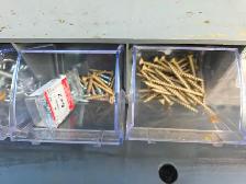 Wall Mounted 6 Drawers Bolts Organizer With Contents - Photo 7