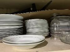 large dinnerwear and cutlery bundle