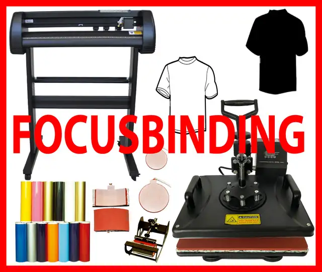 Value Bundle New 8in1 Heat Press,28 Plotter Cutter Epson Printer