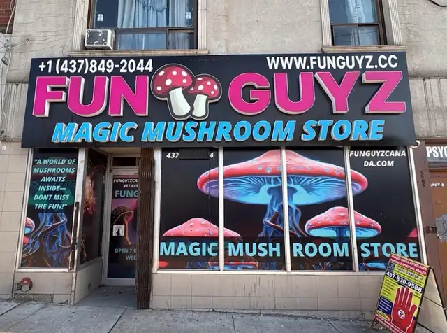 mushroom retail worker