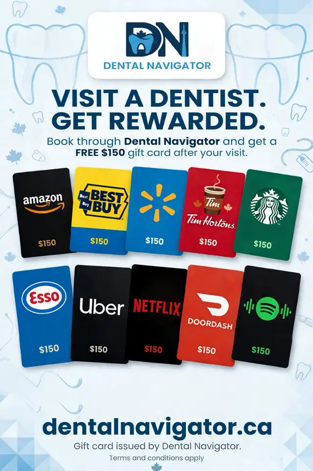 BOOK A DENTIST APPOINTMENT & GET $150 CASH!