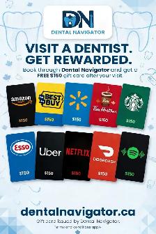 BOOK A DENTIST APPOINTMENT & GET $150 CASH!