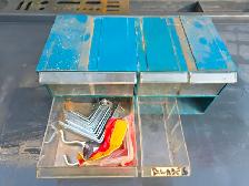 5 Drawers Integrated Plastics Add-A-Drawer Bolt Organizer