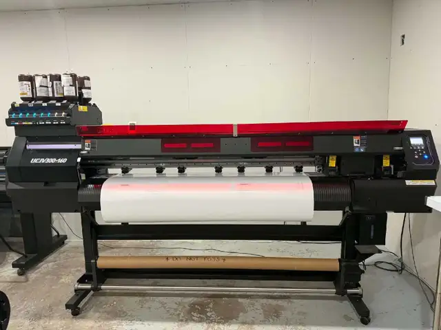 Complete 64' Sign Shop Production Line – Mimaki & Summa S3