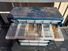 35 Drawers Hanging Or Bench Plastics Parts Bolts Organizer - Photo 4