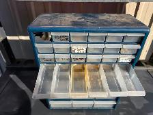 35 Drawers Hanging Or Bench Plastics Parts Bolts Organizer - Photo 9