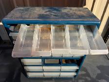 35 Drawers Hanging Or Bench Plastics Parts Bolts Organizer - Photo 10