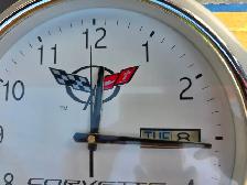 13' Corvette Chevrolet Quartz Wall Mount Clock - Photo 7