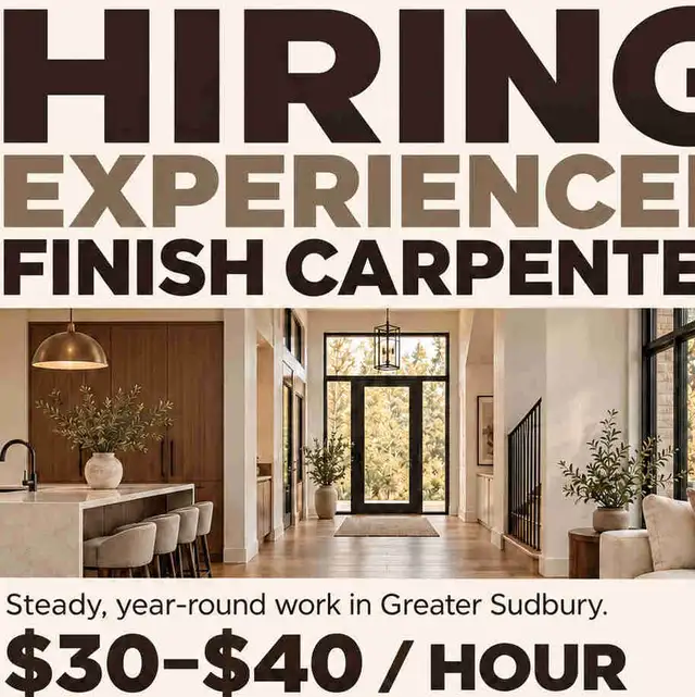 Lead Finish Carpenter