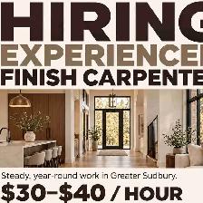 Lead Finish Carpenter