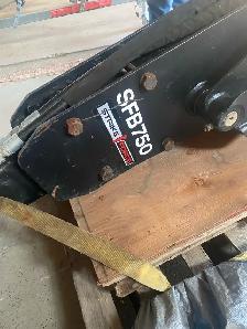 Paladin Strike Force SFB750 Skid Steer Hydraulic Breaker