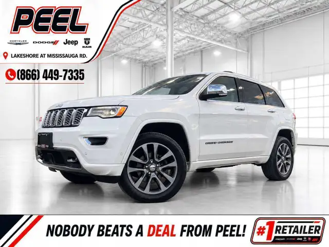 2017 Jeep Grand Cherokee Overland V6 | AS IS | 4X4
