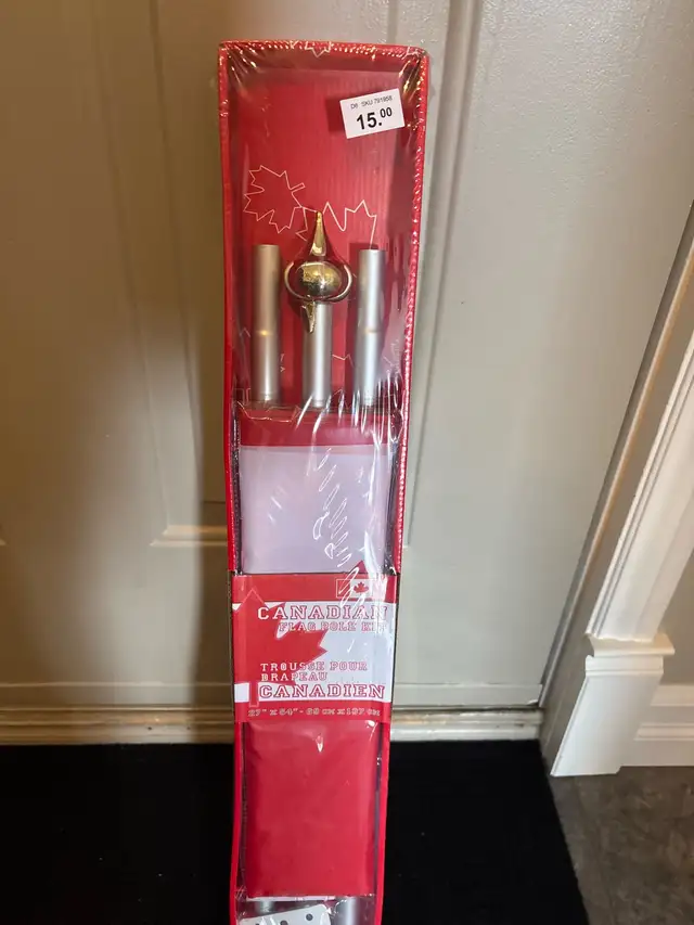 Canadian Flag Pole Kit