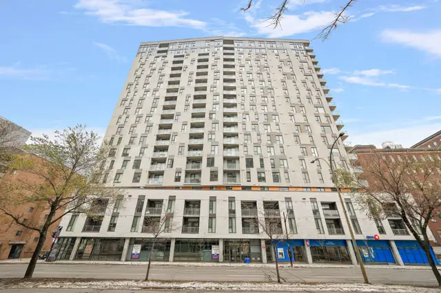 170 René-Lévesque – New Tower, All Incl.   Internet, Studio-3BR