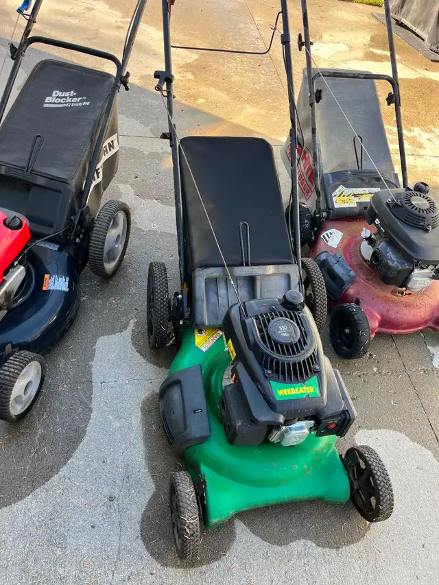 Lawn Mowers $75.00 For all