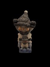 Sledding Snowman Decorative Figurine - Photo 2