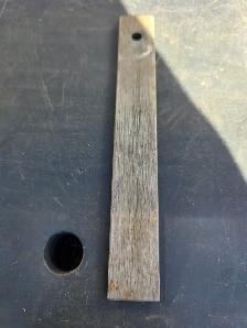 Schrade Old Timer Hone Steel with Leather Knife Sheath Belt Loop - Photo 3