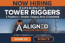 Hiring 2 positions in Crossfield Alberta