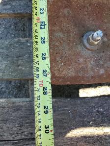 OLD MACHINE CAST IRON BASE LIVE EDGE WOOD - Photo 5